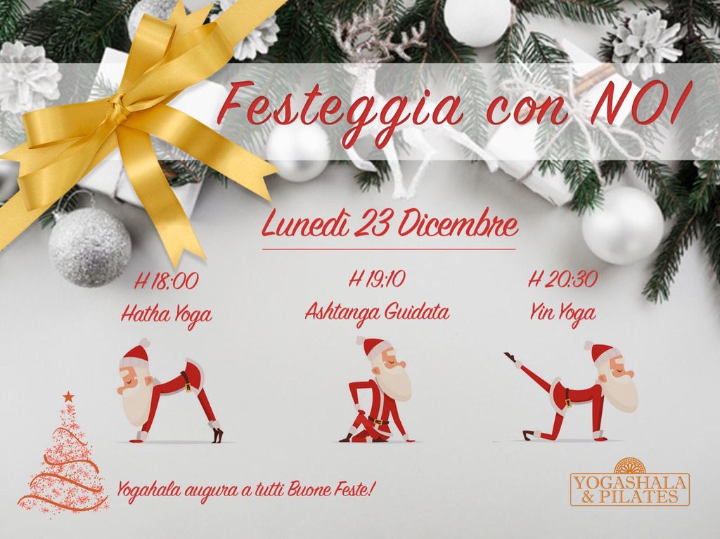 Lezioni Yoga 23 dicembre